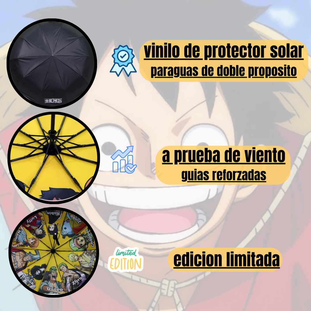 paraguas de one pice